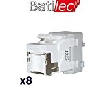 Batilec - Sachet de 8 RJ45 Grade 3