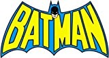 BATMAN Logo Head, Original DC Comics Superhero Artwork, Premium Quality, 3" x 5.5" - STICKER AUTOCOLLANT DECAL