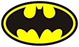 Batman Logo Symbole V105 Sticker mural autocollant Art Poster Taille 1000 mm de haut x 600 mm de large (Grand)