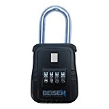 Beisen Key Safe Realtor Lock Box with Set-Your-Own Combination Lock by Beisen Hardware