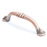 Berenson 2933-1BAC 96mm ctr Pull Euro Traditions Brushed Antique Copper by Berenson