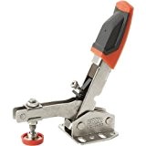 Bessey STC-VH50 Vertical Auto-Adjust Toggle Face Mount Nickel Plated Clamp Vertical Flange, Silver by Bessey