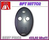 BFT MITTO 2 , 2-canaux télécommande, emetteur 433.92Mhz Rolling code!!!