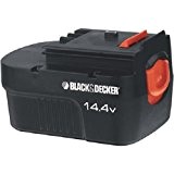 Black + Decker A14E Batterie NICD 14,4 volts 1,2 Ah