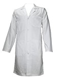 blouse blanche coton fermeture pressions - T.1