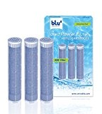 blu Ionic Power Filter - Lot de 3 cartouches de filtration NMC de rechange, anti-métaux lourds, anti-chlore