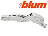 Blum-Clip-Top Cristallo 78C450BT sans miroir Charnière à ressort 125°/+ 0 mm de manivelle