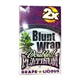 Blunt Wrap Double Platinum Grape-a-Licious 25 x 2 Wraps