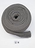 Bobine de laine d'acier Lisa No. 00 moyenne 2,5 kg, maintien, decapar superfícies droite, polir bois et métal.