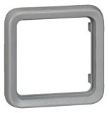 boitier plexo saillie 2 postes horizontal blanc (composable)