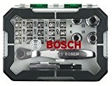 Bosch 2607017322 Set de 26 Embouts de vissage + cliquet