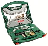 Bosch 2607019330 X-line Coffret de mèches et forets Titane 100 pièces
