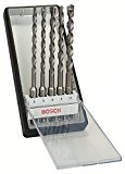 Bosch 2607019932 Assortiment de forets Robust Line SDS-plus-7 pour marteau perforateur Ø 6/6/8/8/10 mm 5 pièces