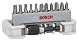 Bosch 2608522129 Set de 11 Embouts de vissage avec porte-embout ph1/ ph2/ ph3/ pz1/ pz2/ pz3/ t10/ t15/ t20/ t25/ ...