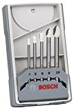 Bosch 2608587169 Set de 5 Forets à carrelage CYL-9 céramique 4,0/ 5,0/ 6,0/ 8,0/ 10,0 mm