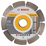 Bosch 2608602192 Disque à tronçonner diamanté standard for universal 125 x 22,23 x 1,6 x 10 mm
