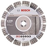 Bosch 2608602655 Disque à tronçonner diamanté best for concrete 230 x 22,23 x 2,4 x 15 mm