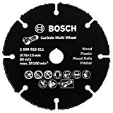 Bosch 2608623011 Disque à tronçonner carbure multi wheel 76 x 1 x 10 mm