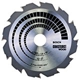 Bosch 2608640633 Lame de scie circulaire Construct Wood 190 x 30 x 2,6 mm, 12, 1 pièce