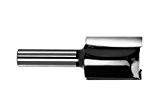 Bosch 2609256652 Fraise à rainurer droit à deux tranchants Carbure de tungstène Diamètre 6 mm Profondeur de coupe 15,6 mm ...