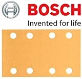Bosch authentique Velcro double Application pour bois ou de peinture Feuilles abrasives, grain = 80 (vers Fit- Bosch PSS 2 A, PSS ...