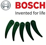 Bosch Genuine Lames Durablade, sans fil pour coupe-bordure Bosch Art 23–18li, diamètre 230 mm, lot de 5, C/W Stanley keytape Barre ...