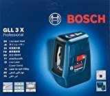 Bosch GLL 3 x Professional Niveau laser en croix avec 3 lignes