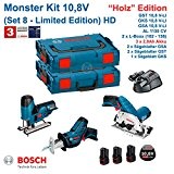 BOSCH Monster Kit 10,8V Set 8 HD (Bois Kit)