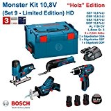 BOSCH Monster Kit 10,8V Set 9 HD (Bois Kit)