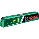 Bosch Niveau laser et pointeur manuel PLL 1 P et support mural, piles incluses 0603663300