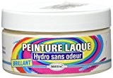 BREDAC 11B3126038 Pot de Peinture Laque Hydro Brillante 100 ml Ivoire