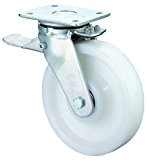 BS Rollen charges lourdes de Roulette avec roue Entrebâilleur, plaque, plastique, 150 mm, rr120.b15.150