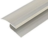 Bulk Hardware BH00531 Barre de finition en aluminium à bord carré pour bois/stratifié 900 mm