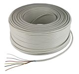 cable alarme souple - 6 x 0,22 mm - couronne de 100 mètres