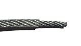 Cable inox Recouvert PVC Transparent 2 x 3 mm inox longueur 10 metres