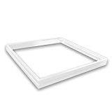 Cadre pour montage en saillie pour panneau LED 60 x 60 cm, Couleur : Blanc