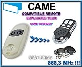CAME TOP862EV / CAME TOP864EV Compatible Télécommande, 4 canaux 868,3Mhz fixed code CLONER. Remplacement de haute qualité pour LE MEILLEUR ...