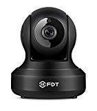 Caméra FDT 720P HD WiFi Pan / Tilt IP (1,0 mégapixels ) Caméra de surveillance sans fil intérieure de sécurité ...