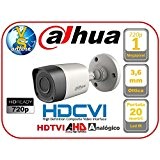 Caméra HDCVI Bullet 720p 1.0Mpx 3.6mm IP67 - Série Lite - Dahua