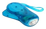 Cao Lampe dynamo 3 LED Bleu