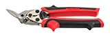 Capri Tools 40207 Compact Aviation Tin Snips, 7, Left, Red/Black by Capri Tools