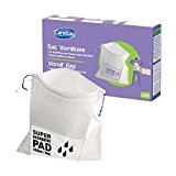 Carebag Sac vomitoire avec tampon super-absorbant (paquet de 20 sacs)