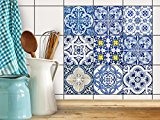 Carrelage Stickers Autocollant | carrelage adhesif mural - salle de bains et cuisine | stickers muraux carreaux - cuisine et ...
