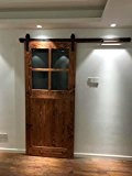 ccjh 5 m simple moderne en acier coulissant en bois de grange de porte armoire Hardware