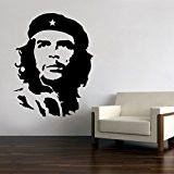 Che Guevara Sticker mural pour salon Motif voiture sur ordinateur portable autocollants, Andere Farbe per Mail, 30 x 23 cm