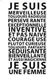 Clest F&H français règles de la maison Sticker mural DIY Famille Sticker Mur Papier Autocollant Décoration Chambre Salon