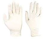 Click-Boîte de 100 gants en Latex jetables Blanc Taille XL