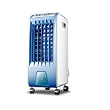 climatisation ventilateur unique air refroidisseur de réfrigération ménager ventilateur d'air froid ventilateur de refroidissement mécanique conditionné ventilateur widgets mobiles bleus