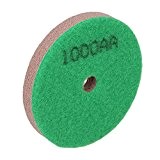 Cnbtr 10,2 cm de diamètre 100 mm éponge Diamant polissage Pad pour sol restauration, vert foncé