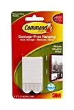 Command Medium Picture Hanging Strips, 17201 4pk (1 Pack of 4 Sets)
